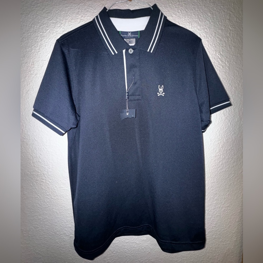 Psycho Bunny Landon Polo - Navy size XS 3